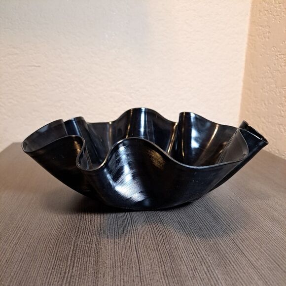 Vintage Vinyl Record Bowl Neil Diamond Serenade 1974 OOAK - Picture 2 of 6